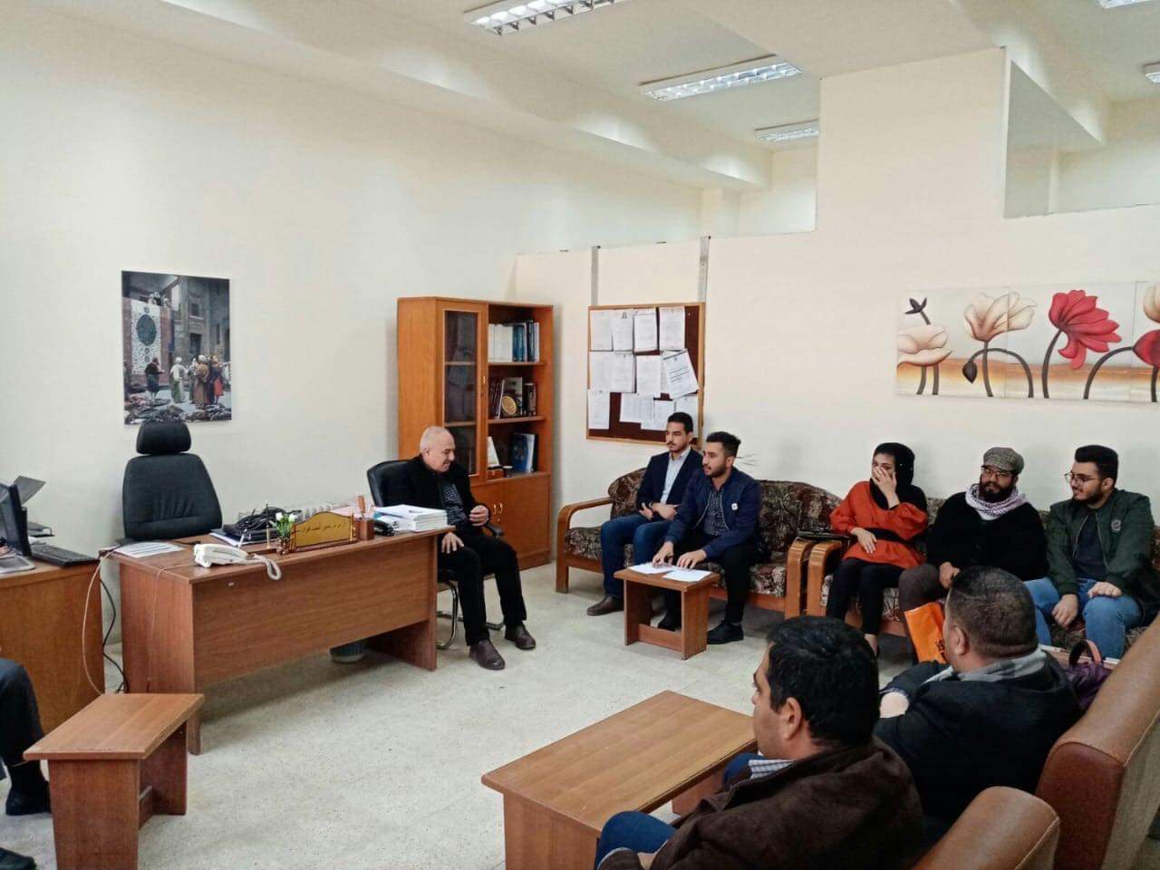 رئيس جامعة بغداد يتفقد كلية الهندسة الخوارزمي (2)