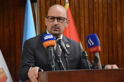 انعقاد ندوة تعريفية في كلية الطب عن أهداف ورسالة منظمة الصحة العالمية (7)