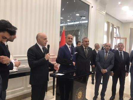 السفارة التركية تستضيف رئيس جامعة بغداد ووفدا اكاديميا رفيع المستوى ضمن فعالية (2)