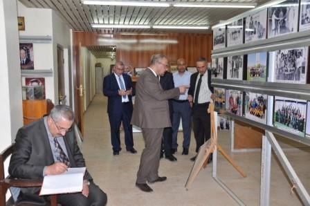 رئيس جامعة بغداد يتفقد سير الامتحانات في كلية القانون (3)