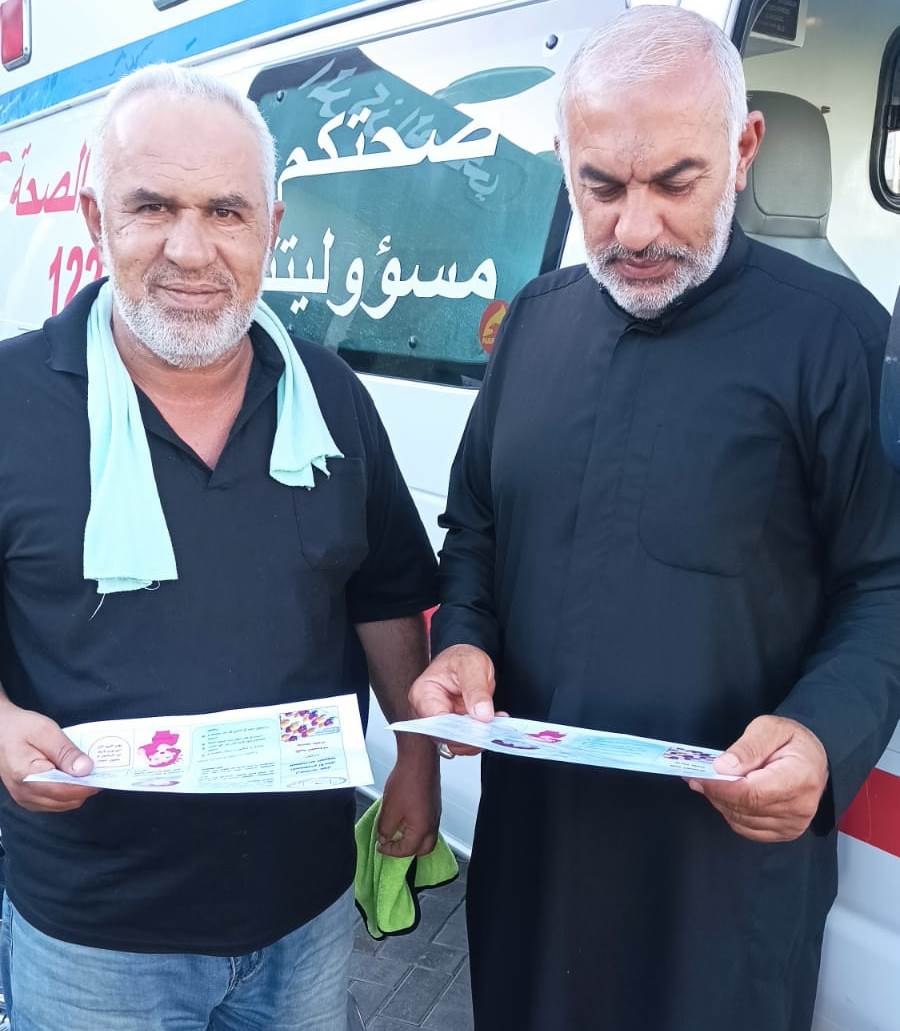 طلبة كلية الصيدلة تقوم بحملة (10)