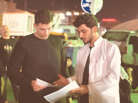 طلبة كلية الصيدلة تقوم بحملة (7)