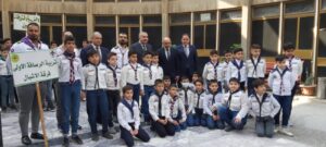 رئيس جامعة بغداد يزور مركز ومتحف التاريخ الطبيعي (2)