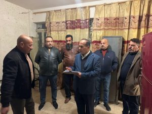 مدير الاقسام الداخلية يتفقد الطلبة العرب في المجمعات (2)